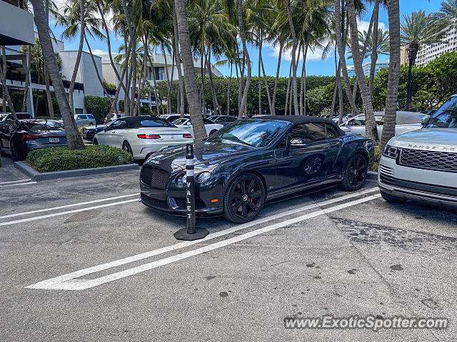 Bentley Continental spotted in Miami Beach, Florida