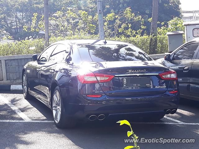 Maserati Quattroporte spotted in Jakarta, Indonesia