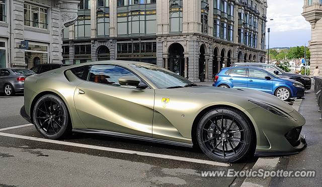 Ferrari 812 Superfast spotted in Zurich, Switzerland