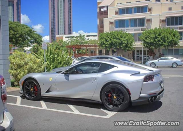 Ferrari 812 Superfast spotted in Honolulu, Hawaii