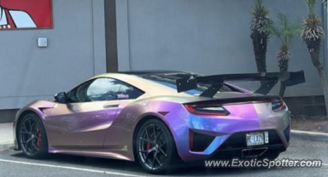 Acura NSX spotted in Honolulu, Hawaii