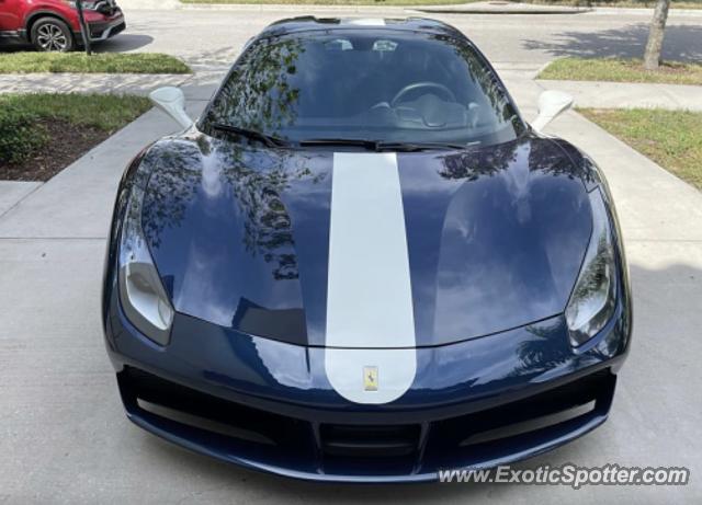 Ferrari 488 GTB spotted in Honolulu, Hawaii