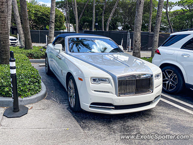Rolls-Royce Dawn spotted in Miami Beach, Florida