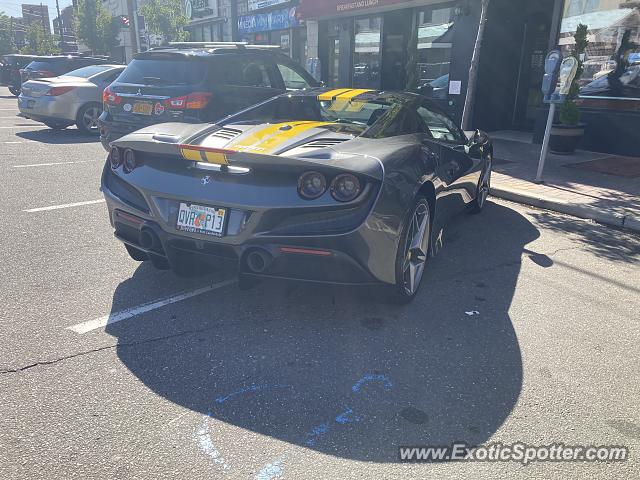 Ferrari F8 Tributo spotted in Minneola, New York