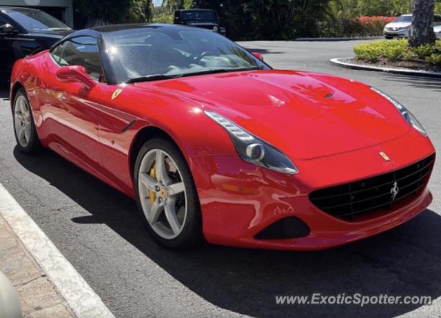 Ferrari California spotted in Honolulu, Hawaii