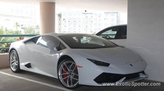 Lamborghini Huracan spotted in Honolulu, Hawaii