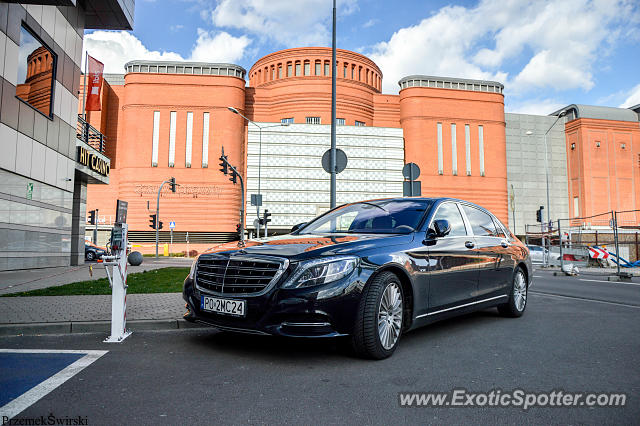 Mercedes Maybach spotted in Poznań, Poland