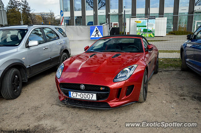 Jaguar F-Type spotted in Poznań, Poland