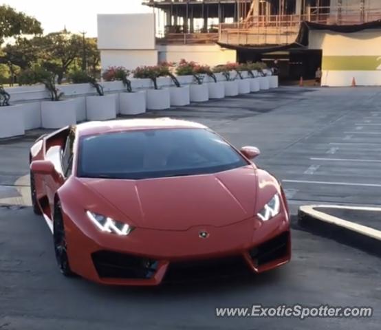 Lamborghini Huracan spotted in Honolulu, Hawaii