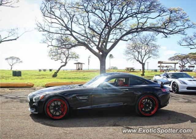 Mercedes AMG GT spotted in Honolulu, Hawaii