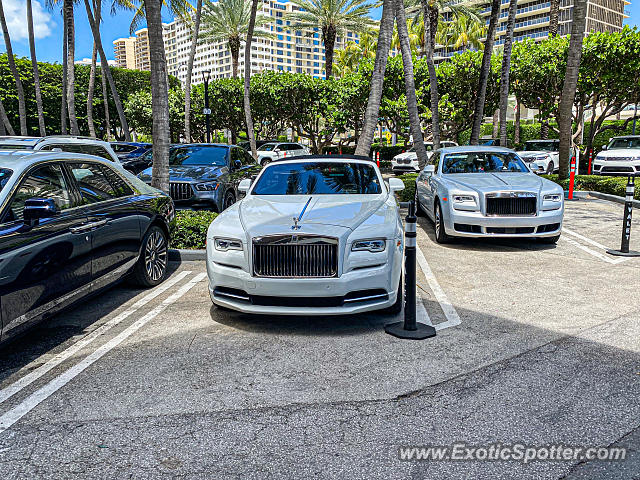 Rolls-Royce Dawn spotted in Miami Beach, Florida