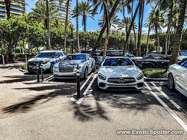 Mercedes SL 65 AMG spotted in Miami Beach, Florida