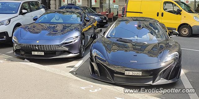 Ferrari Roma spotted in Zurich, Swaziland