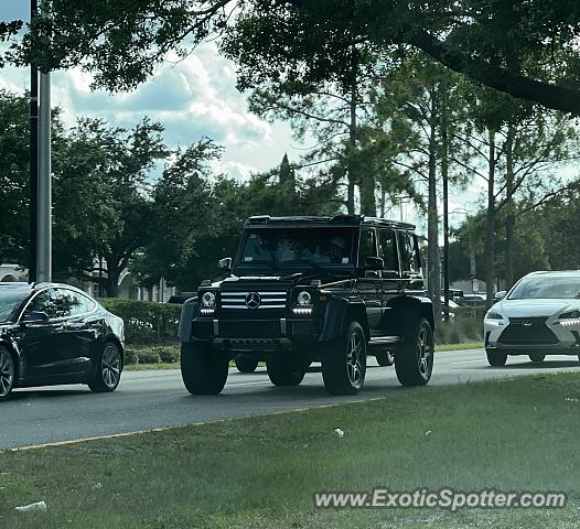 Mercedes 4x4 Squared spotted in Orlando, Florida