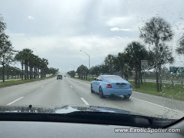 Rolls-Royce Wraith spotted in West Palm Beach, Florida