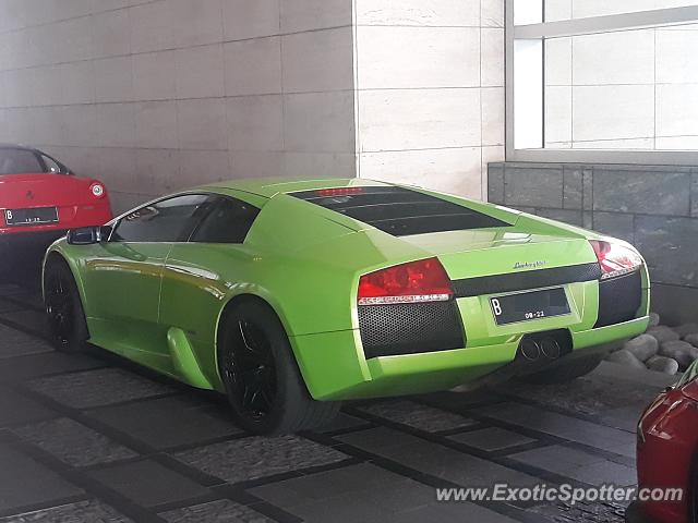 Lamborghini Murcielago spotted in Jakarta, Indonesia