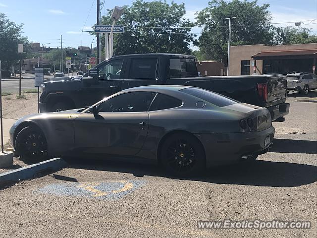 Ferrari 612 spotted in Santa Fe, New Mexico