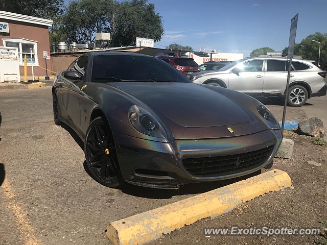 Ferrari 612 spotted in Santa Fe, New Mexico
