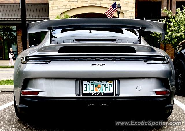Porsche 911 GT3 spotted in Wayzata, Minnesota