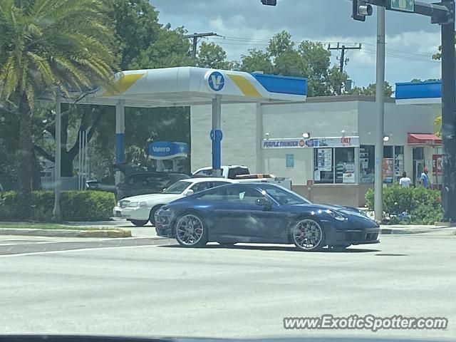 Porsche 911 spotted in Pompano Beach, Florida