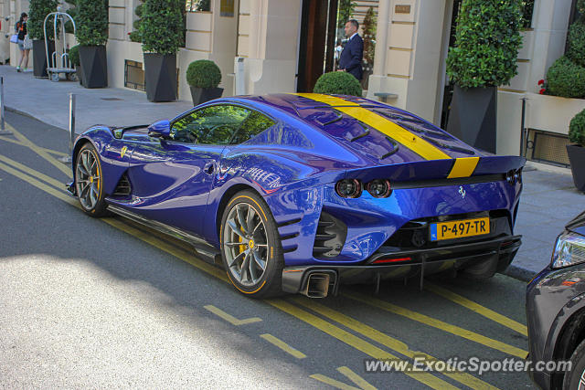 Ferrari 812 Superfast spotted in Paris, France