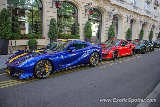 Ferrari 812 Superfast spotted in Paris, France