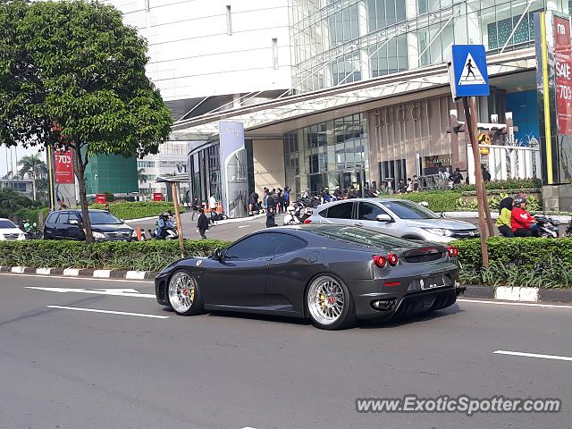 Ferrari F430 spotted in Jakarta, Indonesia