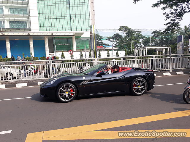 Ferrari California spotted in Jakarta, Indonesia