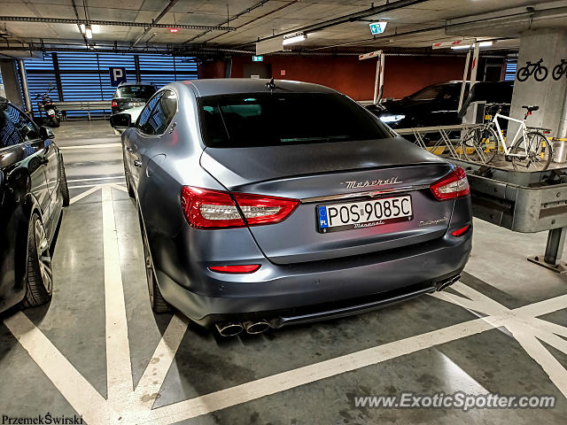 Maserati Quattroporte spotted in Poznań, Poland