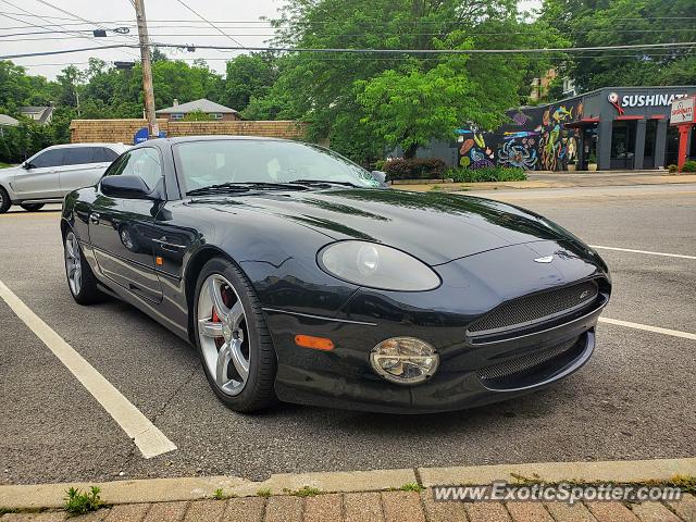 Aston Martin DB7 spotted in Cincinnati, Ohio