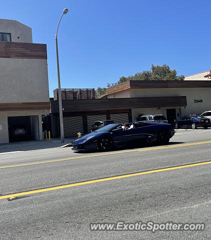 Lamborghini Murcielago spotted in Malibu, California