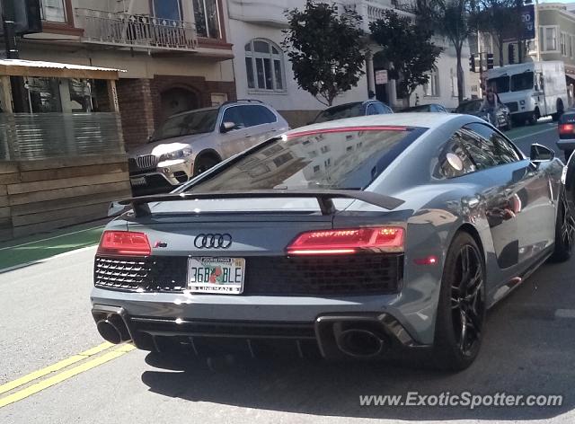 Audi R8 spotted in San Francisco, California