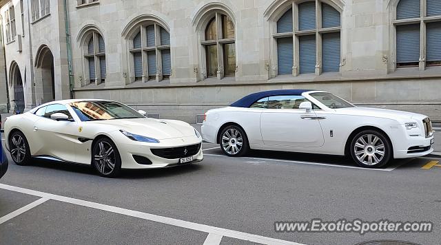 Rolls-Royce Dawn spotted in Zurich, Switzerland