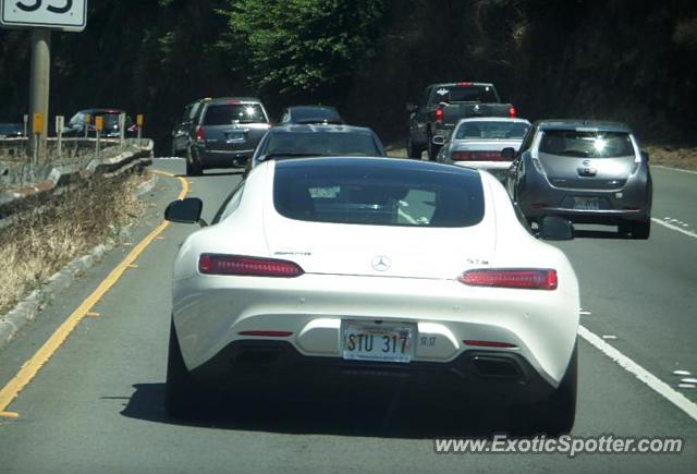 Mercedes AMG GT spotted in Honolulu, Hawaii