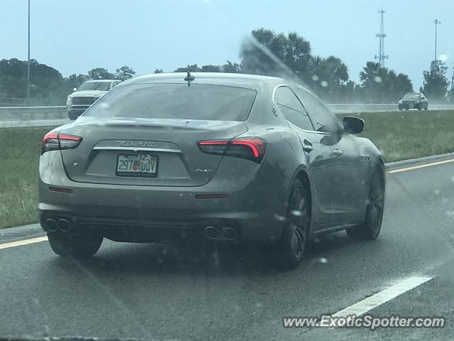 Maserati Ghibli spotted in Jacksonville, Florida