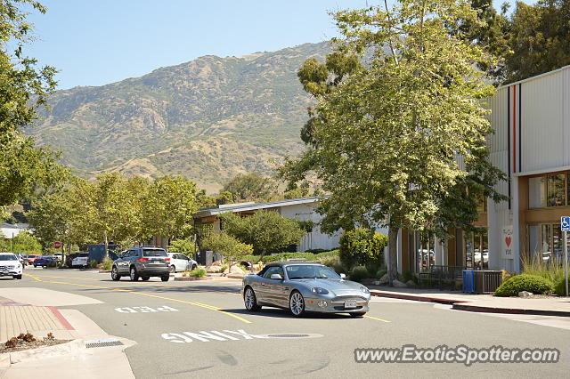 Aston Martin DB7 spotted in Malibu, California