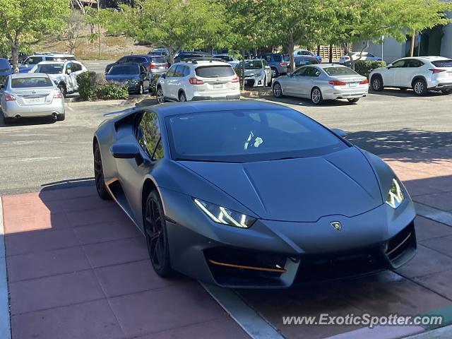 Lamborghini Huracan spotted in Danville, California