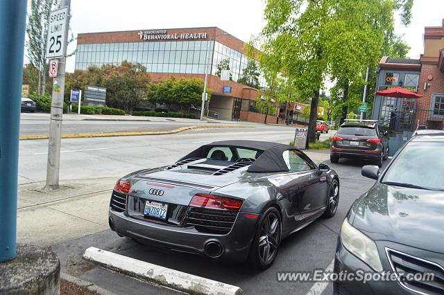 Audi R8 spotted in Seattle, Washington
