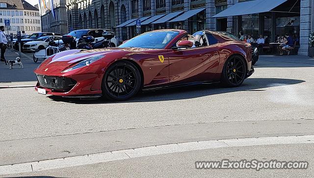 Ferrari 812 Superfast spotted in Zürich, Switzerland
