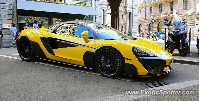 Mclaren 570S spotted in Zürich, Switzerland