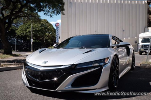 Acura NSX spotted in Honolulu, Hawaii