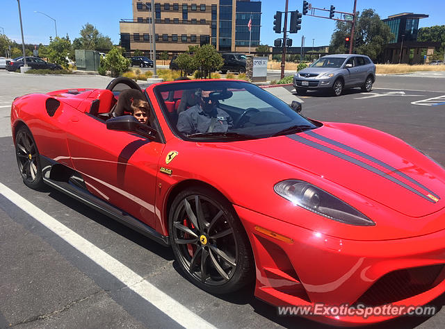 Ferrari F430 spotted in San Carlos, California