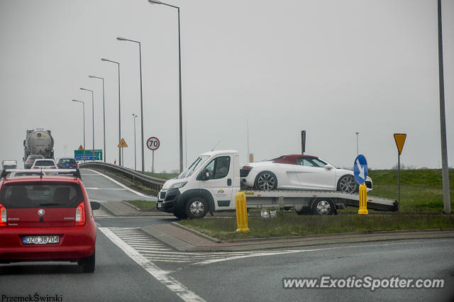 Audi R8 spotted in Zgorzelec, Poland