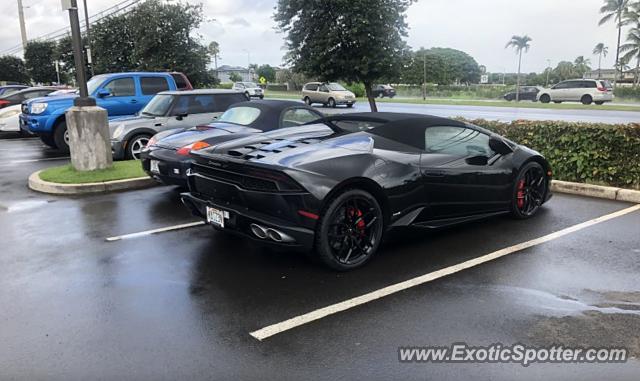 Lamborghini Huracan spotted in Honolulu, Hawaii