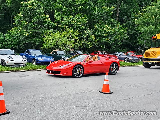 Ferrari 458 Italia spotted in Cincinnati, Ohio
