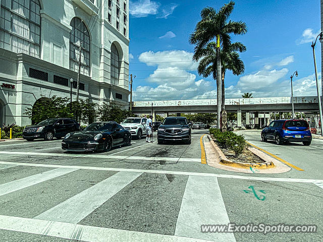 Porsche 911 spotted in Coral Gables, Florida