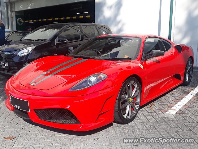 Ferrari F430 spotted in Jakarta, Indonesia