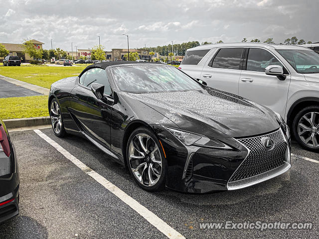 Lexus LC 500 spotted in Savannah, Georgia