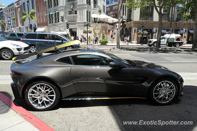 Aston Martin Vantage spotted in Beverly Hills, California