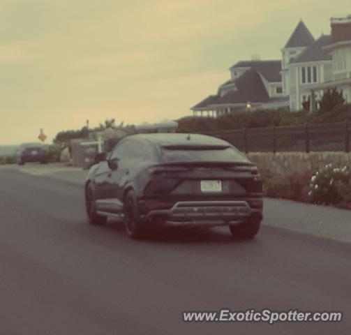 Lamborghini Urus spotted in Gloucester, Massachusetts